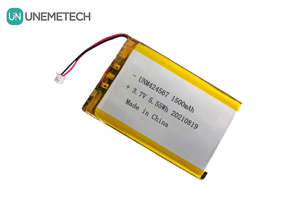 424567 Akumulator Li-po naładowalny 3,7V 1500mah Akumulator Lipo do czytania kart inteligentnych Auto-ID