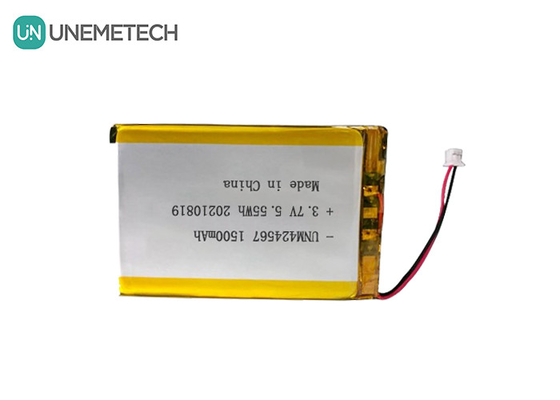 424567 Akumulator Li-po naładowalny 3,7V 1500mah Akumulator Lipo do czytania kart inteligentnych Auto-ID