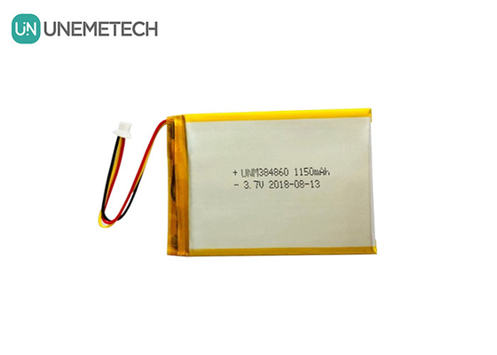 3.7V 1150mAh srebrny polimerowy akumulator litowy 384860