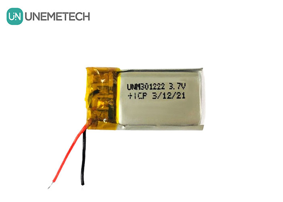 Bezprzewodowe słuchawki akumulator Li Poly 3,7V 60mah mała bateria Li-polimerowa 301222