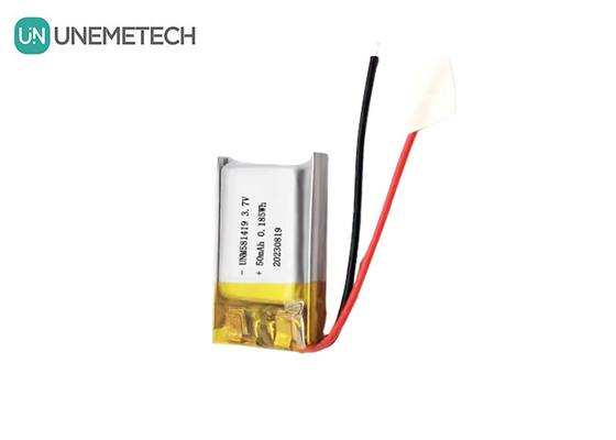 Ultra Mały 3,7v 50mah Lipo Bateria 15C Wysokiej Prędkości Rozładowania Bateria litowo-jonowa 581419