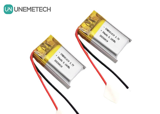 Ultra Mały 3,7v 50mah Lipo Bateria 15C Wysokiej Prędkości Rozładowania Bateria litowo-jonowa 581419