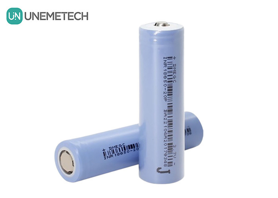 30A ciągłe rozładowanie 18650 Baterie 2000mAh 3.7V Cylindryczna komórka litowo-jonowa INR18650-20P