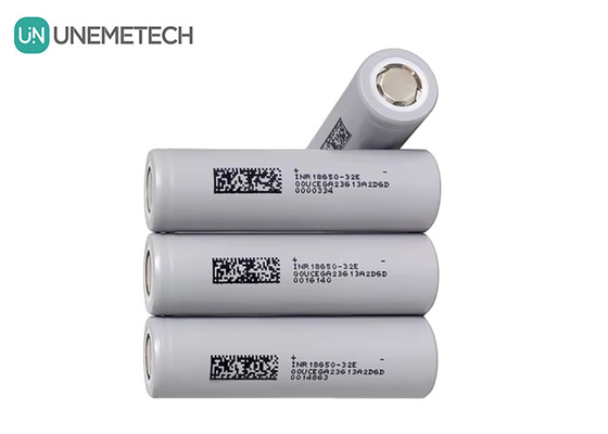 INR18650-32E 3200mAh 18650 Akumulator 10A 1000 cykli 3.7V Cylindryczny jon litu 18650 Akumulator