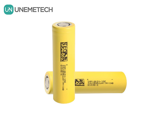 INR18650-35E 3500mAh 18650 Akumulator 10A 3.7V Cylindryczny ogniw litowo-jonowy dla systemu magazynowania energii