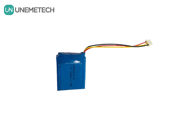 2S 7.4V Li-polimerowy zestaw baterii 782632 720mAh Custom Lipo zestaw baterii