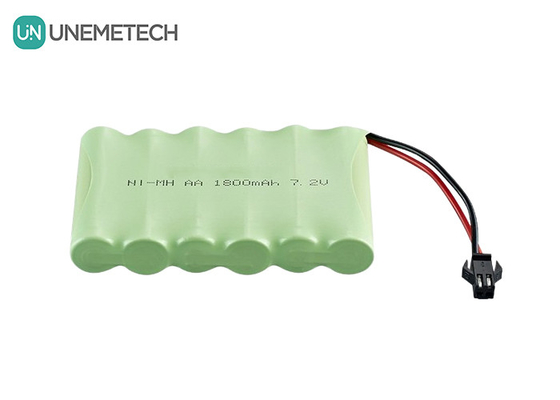 7.2V NiMH Baterie 1800mAh Baterie hydrydu niklowego metalu dla pojazdów zdalnie sterowanych