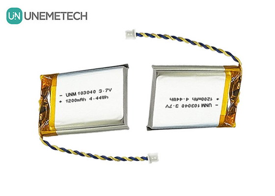 3.7V Pojemnik Li Polimerowy 103040 1200 mAh do urządzeń medycznych i lamp LED