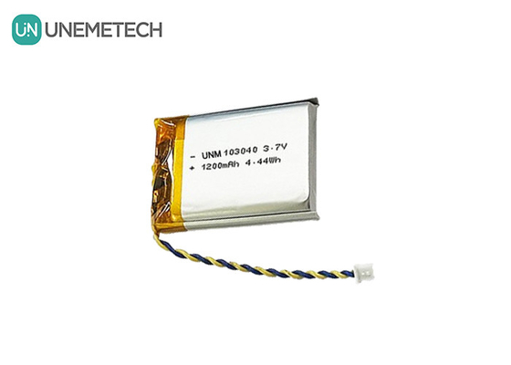 3.7V Pojemnik Li Polimerowy 103040 1200 mAh do urządzeń medycznych i lamp LED