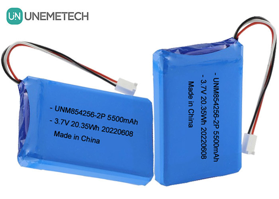 3.7V Li-Poly z akumulatorami do urządzeń przemysłowych 854256 2P 5500mAh
