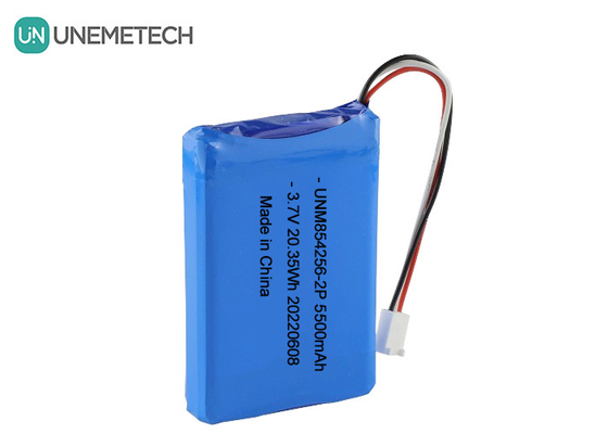 3.7V Li-Poly z akumulatorami do urządzeń przemysłowych 854256 2P 5500mAh