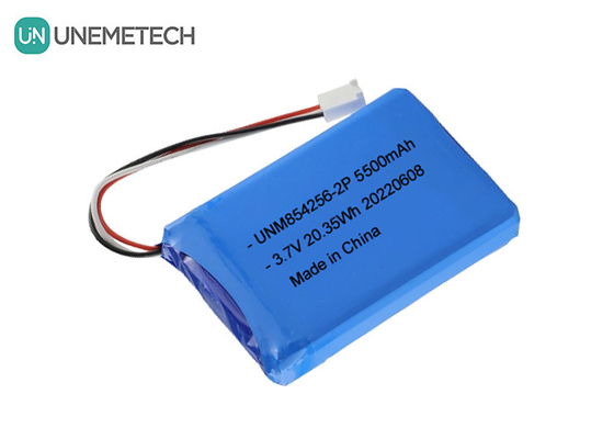 3.7V Li-Poly z akumulatorami do urządzeń przemysłowych 854256 2P 5500mAh