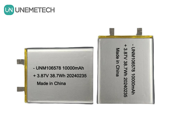 Akumulator LiPo o dużej pojemności 10000mAh 3.87V 106578 dla systemów magazynowania energii