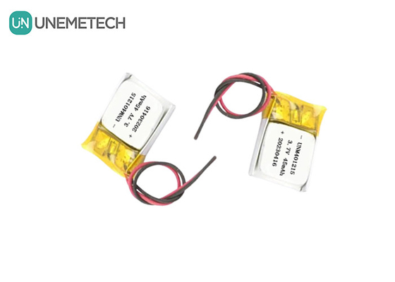 Ultra Cienkie Litium Polimerowe Akumulator 401215 3.7V 45mAh Li Po Akumulator do GPS Tracker