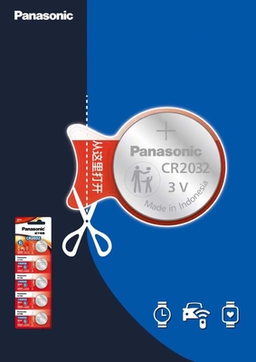 Akumulator kluczykowy Panasonic CR2032 3V 225mAh