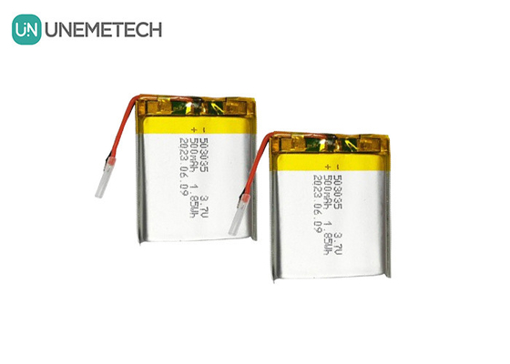 500mAh Litium Polymer Battery 503035 3.7V LiPo Akumulator do przenośnej elektroniki