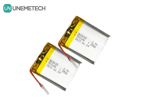 500mAh Litium Polymer Battery 503035 3.7V LiPo Akumulator do przenośnej elektroniki