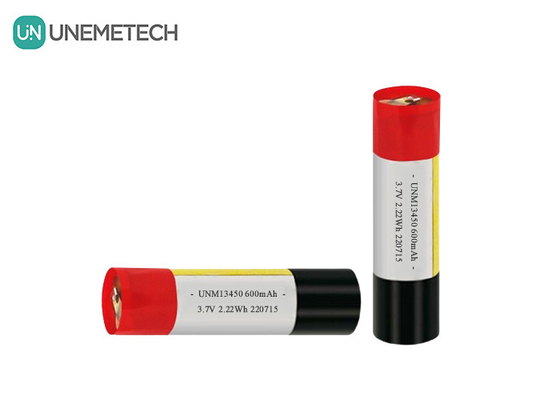 Akumulator LiPo cylindryczny do naładowania 13450 3,7V 650mAh do papierosów elektronicznych