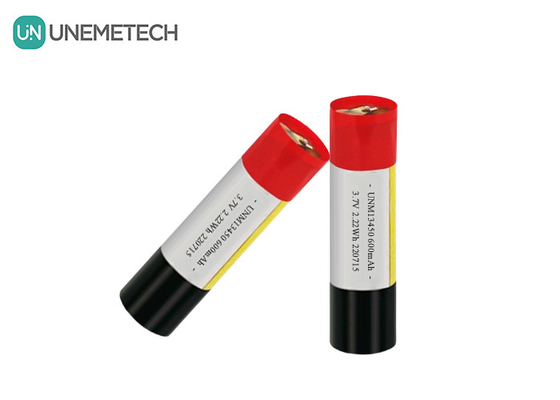 Akumulator LiPo cylindryczny do naładowania 13450 3,7V 650mAh do papierosów elektronicznych