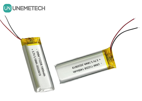 3.7V Li-Ion akumulator 1400mAh 112258 dla przenośnego banku zasilania