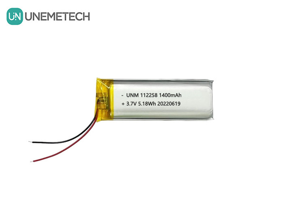 3.7V Li-Ion akumulator 1400mAh 112258 dla przenośnego banku zasilania