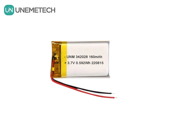 Akumulator Bluetooth 160mAh 3,7V Akumulator litowo-polimerowy 342028 dla śledzącego