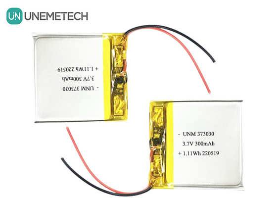 3.7V 300mAh LiPo akumulator 373030 do głośnika Bluetooth