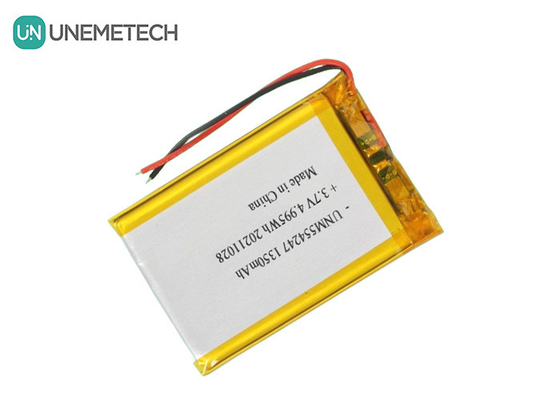3.7V 1350mAh Pojemnik Li-Ion Polymer Battery Pack 554247 dla Mini Drone
