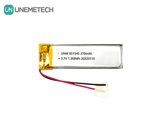 3.7V 370mAh 651545 Pojemnik polimerowy litowo-jonowy litowy do produktów cyfrowych