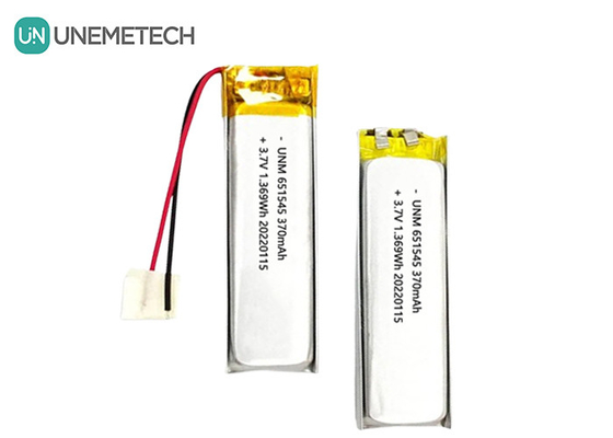 3.7V 370mAh 651545 Pojemnik polimerowy litowo-jonowy litowy do produktów cyfrowych