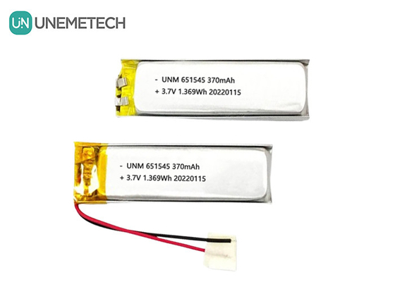 3.7V 370mAh 651545 Pojemnik polimerowy litowo-jonowy litowy do produktów cyfrowych