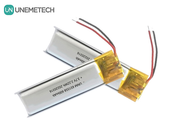 Bateria do kosmetyków i makijażu 600mAh 3,7V Lipo Bateria 651558 do depilacji