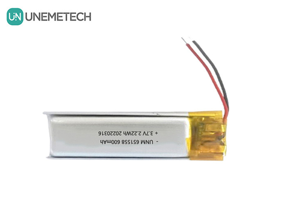 Bateria do kosmetyków i makijażu 600mAh 3,7V Lipo Bateria 651558 do depilacji