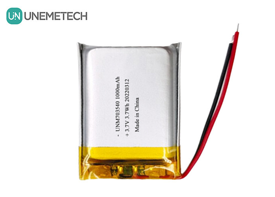 Akumulator LiPo 1000mAh 703540 3,7V Akumulator Li polimerowy do produktów elektronicznych