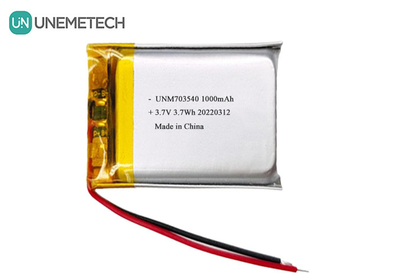 Akumulator LiPo 1000mAh 703540 3,7V Akumulator Li polimerowy do produktów elektronicznych