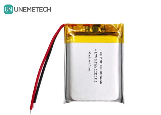 Akumulator LiPo 1000mAh 703540 3,7V Akumulator Li polimerowy do produktów elektronicznych