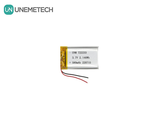 Litowe baterie polimerowe 722233 3.7V 580mAh LiPo baterie z Chin Producent