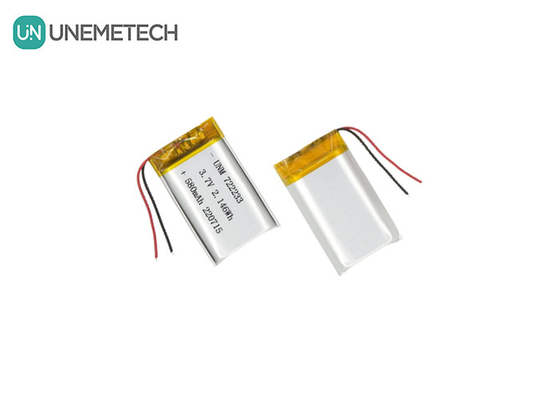 Litowe baterie polimerowe 722233 3.7V 580mAh LiPo baterie z Chin Producent
