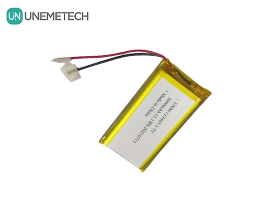 3.7V 3000mAh Ładowalna bateria litowo-polimerowa o dużej pojemności 113465 dla smartfona