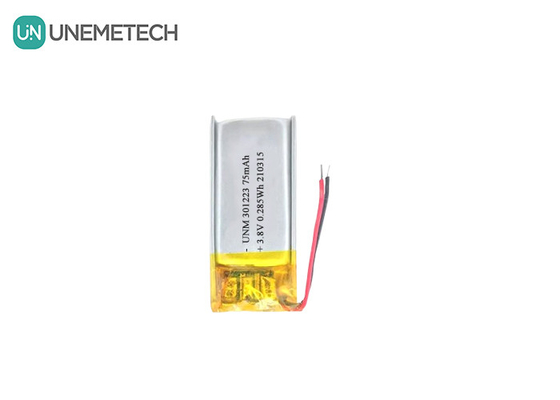 3.8V 75mAh Litowo-jonowa bateria polimerowa 321223 Mała bateria Lipo do długopisu elektronicznego