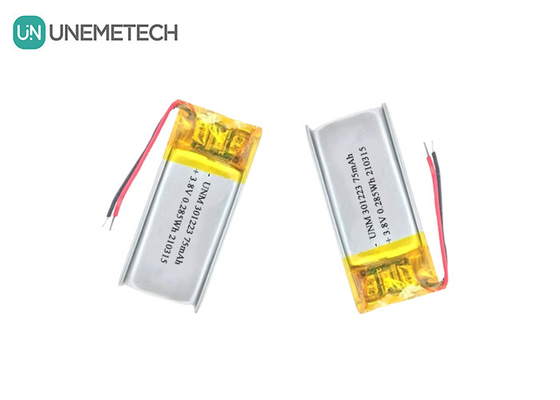 3.8V 75mAh Litowo-jonowa bateria polimerowa 321223 Mała bateria Lipo do długopisu elektronicznego