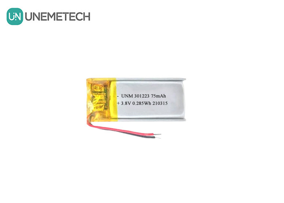 3.8V 75mAh Litowo-jonowa bateria polimerowa 321223 Mała bateria Lipo do długopisu elektronicznego