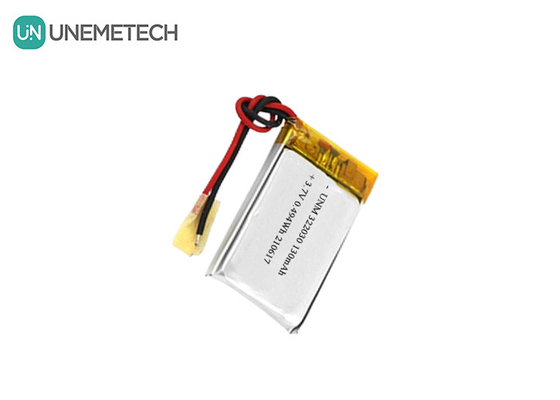 322030 Akumulator Li-polimerowy do ładowania 3.7V 130mAh Akumulator Lipo do monitoringu sprawności