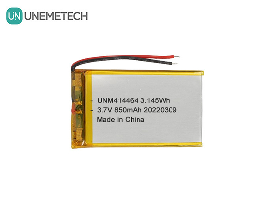 3.7V 850mAh Akumulator LiPo 414464 Akumulator do lampy stołowej