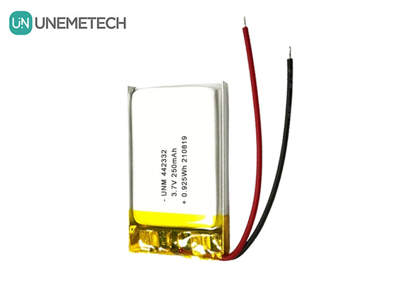 3.7V 250mAh Lipo akumulator 442332 Do przenośnych wag elektronicznych