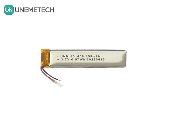Lipo 3.7V 155mAh Akumulator z polimeru 451458 Do słuchawki bezprzewodowej