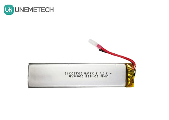 3.7V 900mAh Lipo bateria prostokątna bateria poliestrowa litowa 501885 dla miniaturowej Cemera
