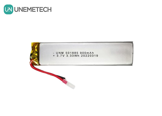 3.7V 900mAh Lipo bateria prostokątna bateria poliestrowa litowa 501885 dla miniaturowej Cemera