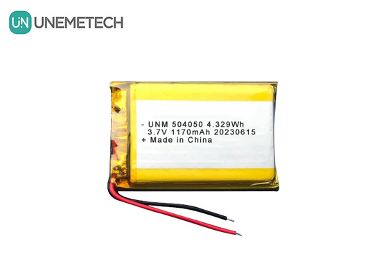 3.7V 1170mAh Bezproblemowa integracja Lipo akumulator 504050 do narzędzi elektrycznych