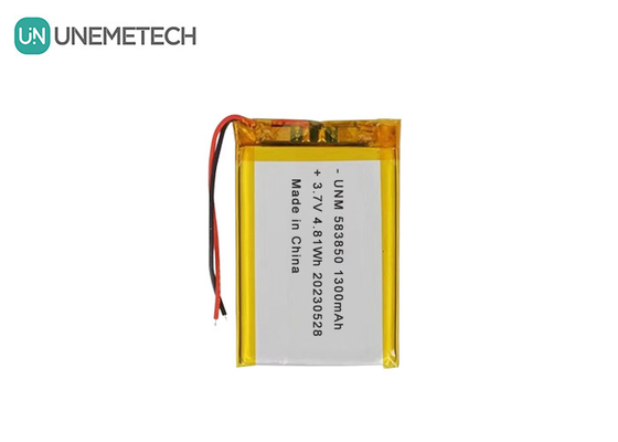 3.7V 1300mAh Standardowa bateria poliestrowa litowo-jonowa 583850 do produktów elektronicznych